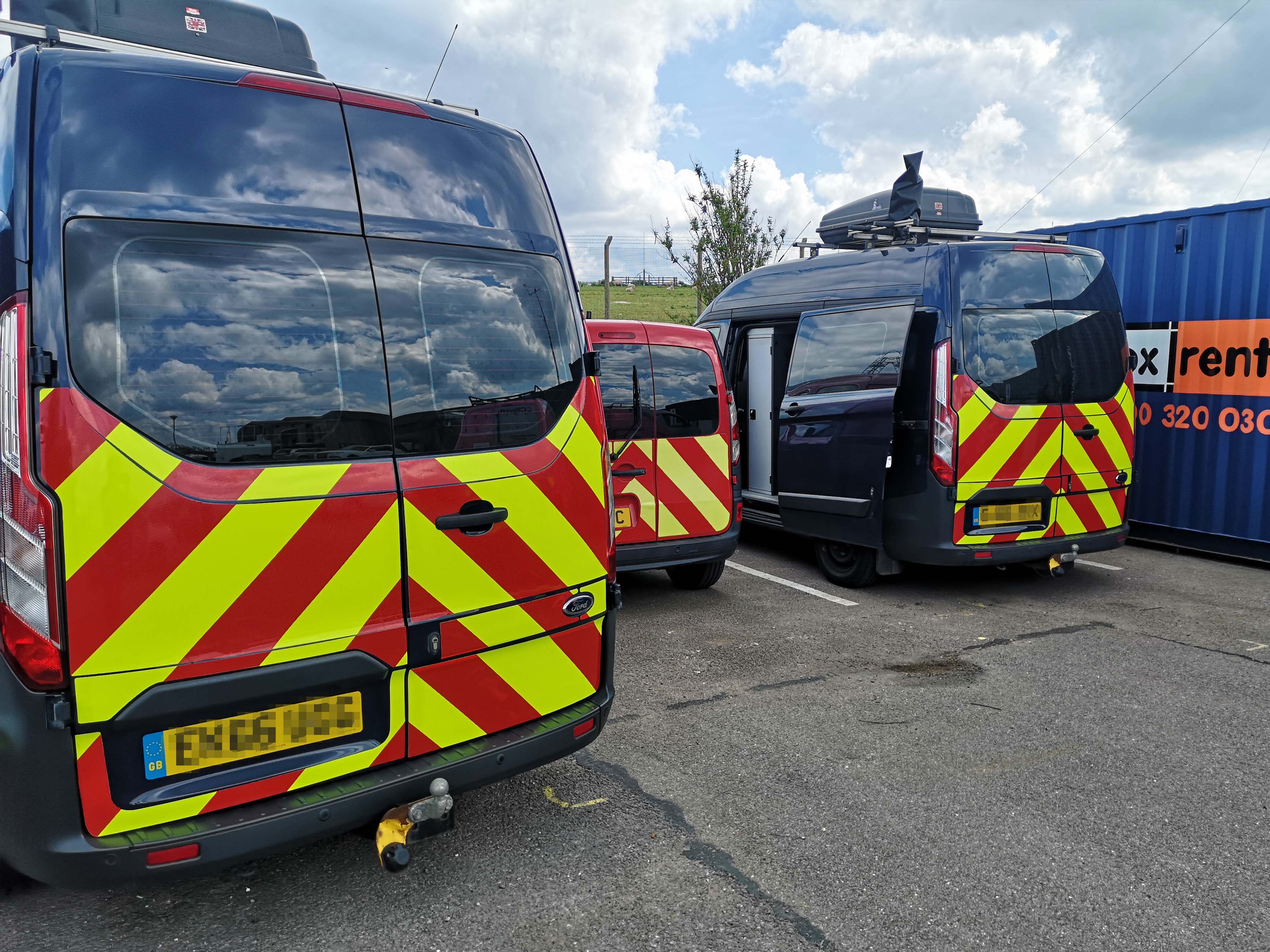 Safety Marking Fleet Branding for Ofcom