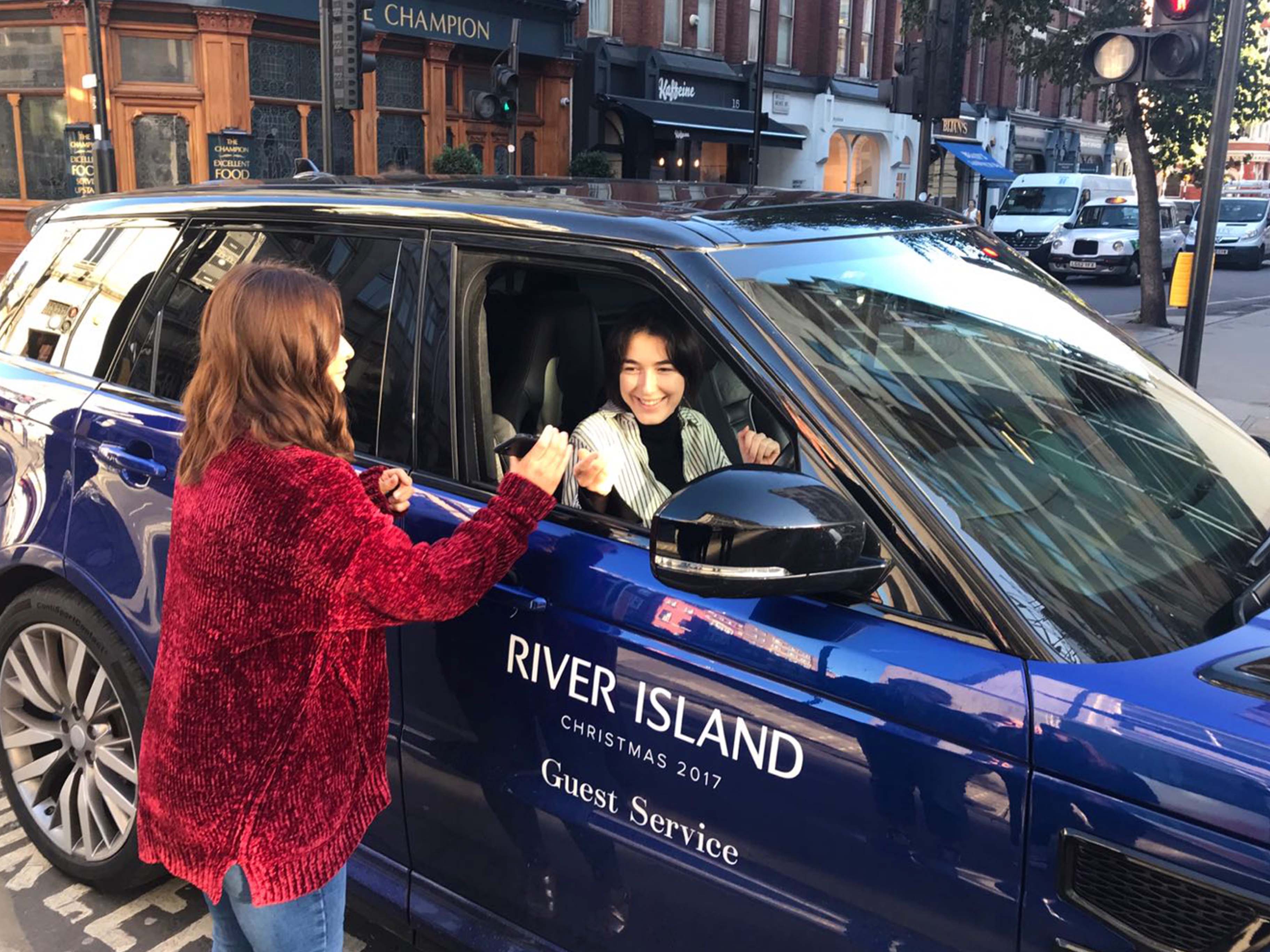 Vinyl Graphics for River Island Press Event